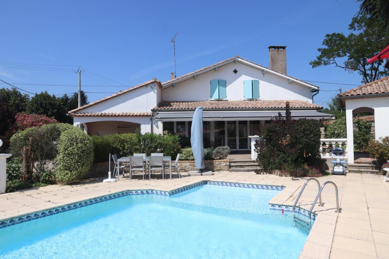 Hotel "Les Peyres" Lamothe-Landerron Exterior foto
